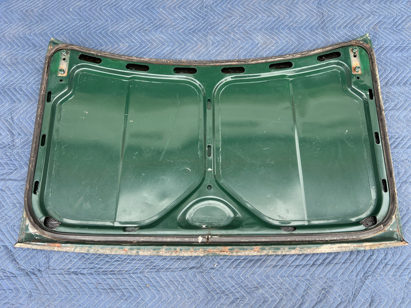 1967-1974 Volvo 140 142 Coupe Rear Deck Trunk Lid Panel Green OEM #4854EM