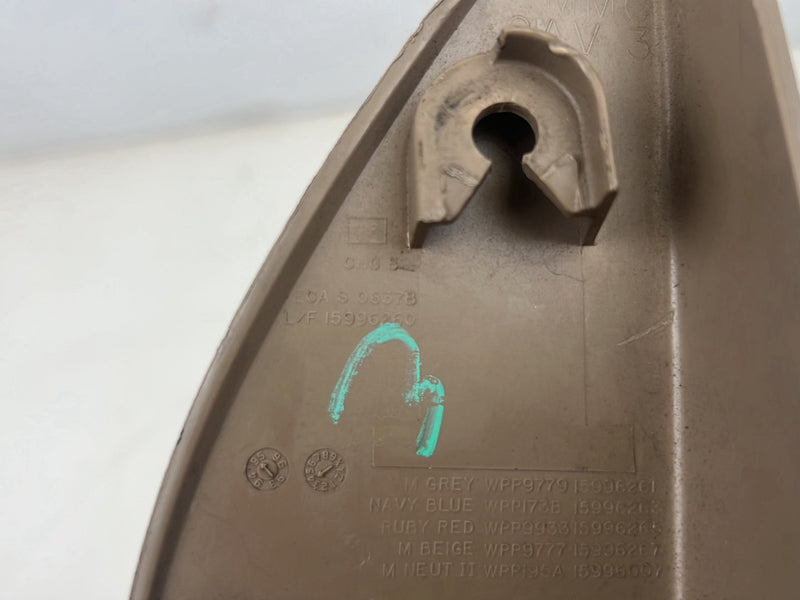 1995-1999 Chevrolet Silverado Tahoe Sierra Corner Mirror Trim Tan OEM #5522EM