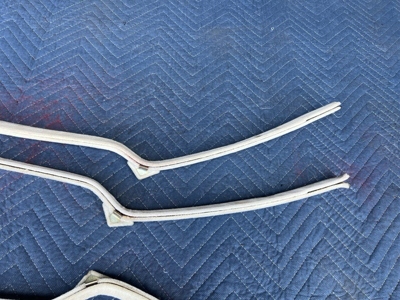 1980-1985 Cadillac Seville Door Sill Surround Trim White GM OEM #3376M