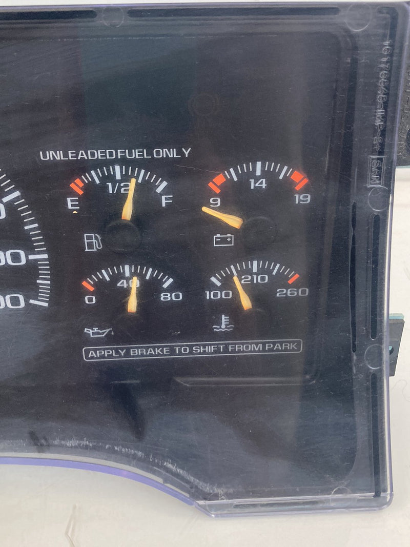 1995 Chevrolet Silverado GMT800 - Gauge Cluster PN: 16166085