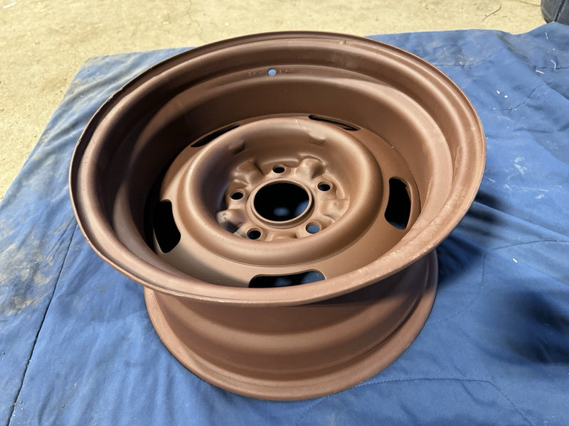 1969 Corvette C3 Staggered 15x7 15x8 Rally Wheel Set Of 4 Dated OEM #4382E