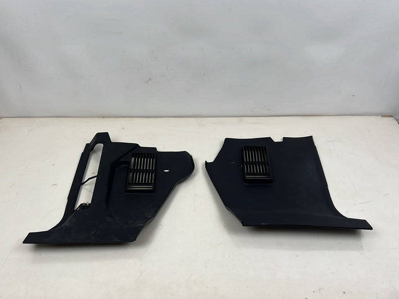1975-1980 Volvo 244 240 Lower Left & Right Kick Panel Trim Black OEM #5410EM
