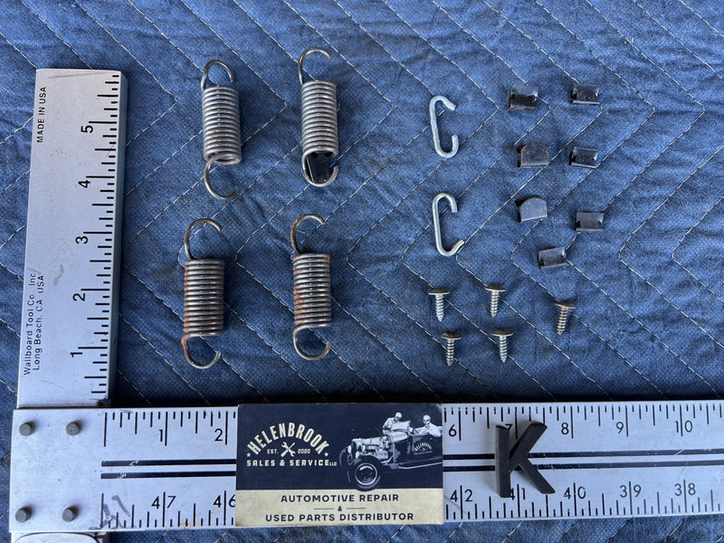 1998-2003 Jaguar XJR XJ X308 Front Seat Upholstery Springs & Hardware OEM #4793E