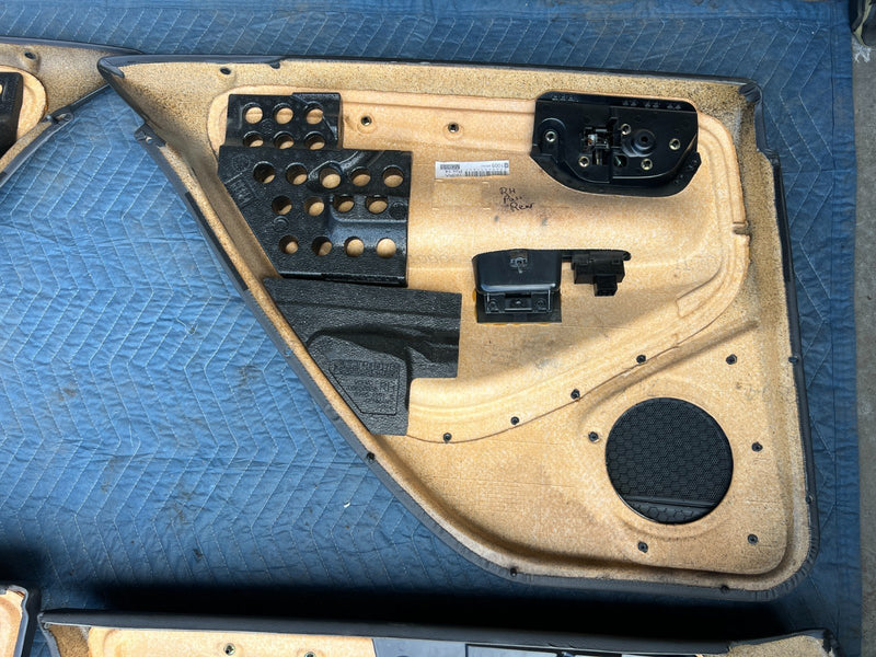 2005-2007 Volvo S60R V70R Right Left Front Rear Door Card Panel Set OEM #2857EM