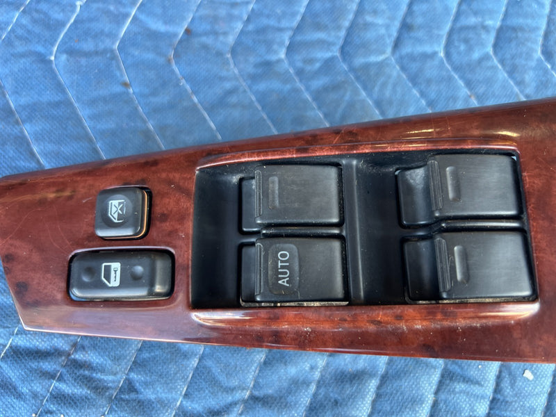 2003-2008 Toyota Corolla Front Driver Master Door Window Switch Wood OEM #3338EM