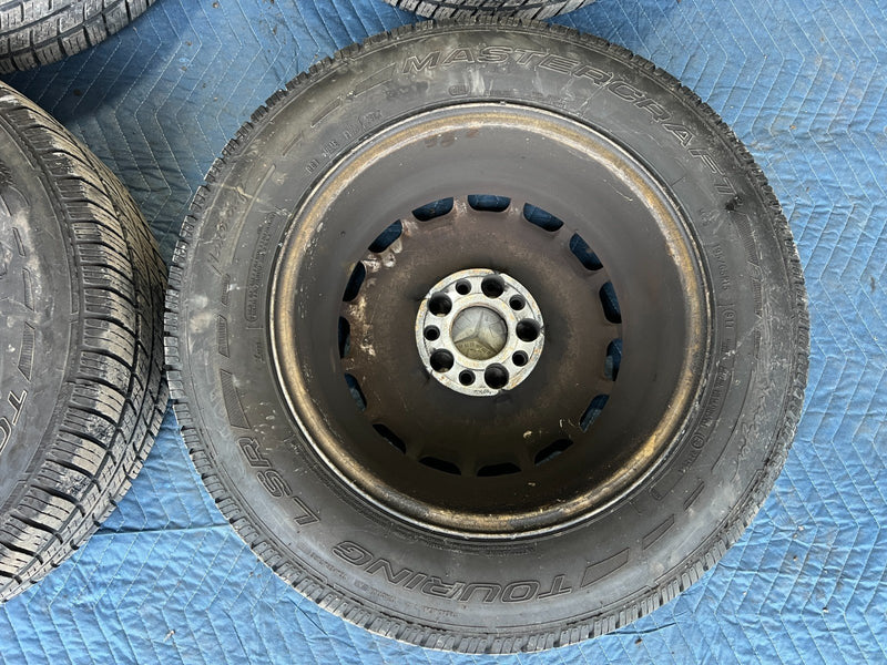 1986-1995 Mercedes 300D W124 15" x 6.5" Wheel & Mastercraft Tire Set OEM #2633EM