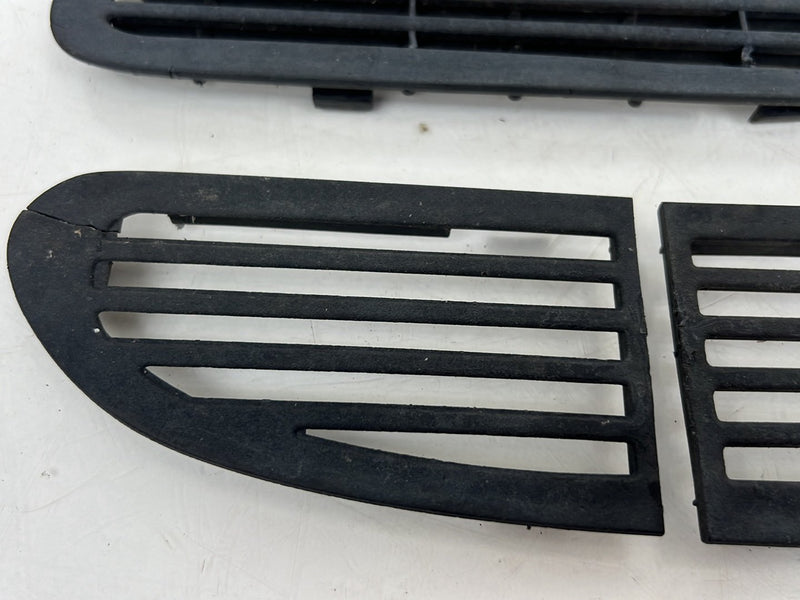 1993-1997 Volvo 850 Front Left & Right Lower Bumper Grille Trim Pair OEM