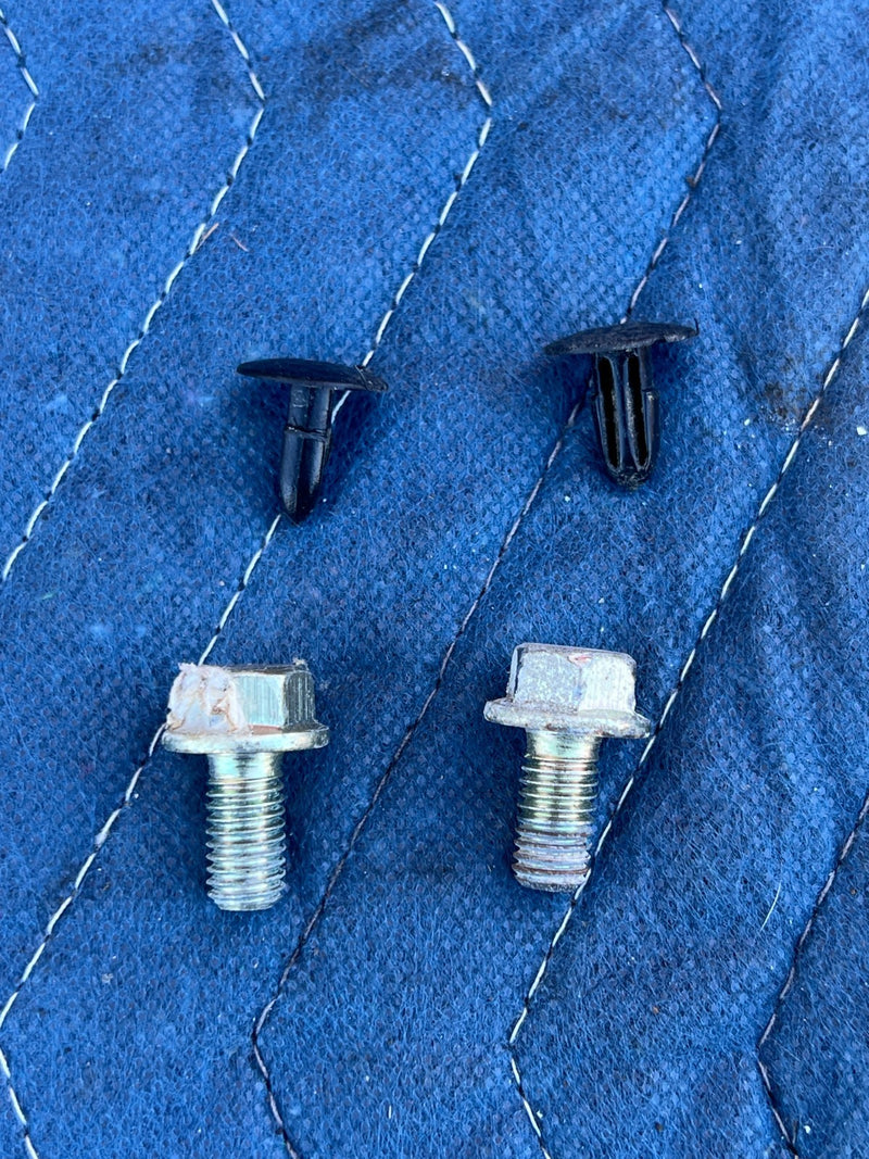 1986-1993 Volvo 240 244 Sedan Front Driver Left Seat Bolt Hardware OEM #4324EM