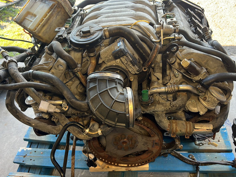 1996-2003 Audi S8 D2 A8 4.2L V8 Complete Engine Assembly *Running* OEM #6432EM