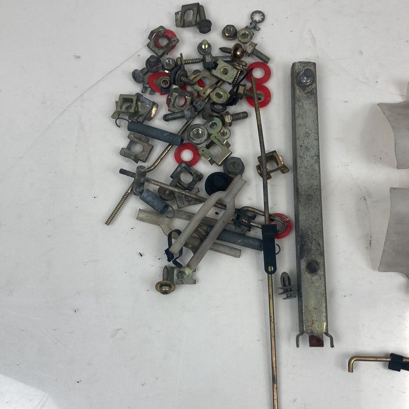 1986-93 Volvo 240 244 Lot of Door Hardware From all 4 Doors Bolts etc OEM #4884M