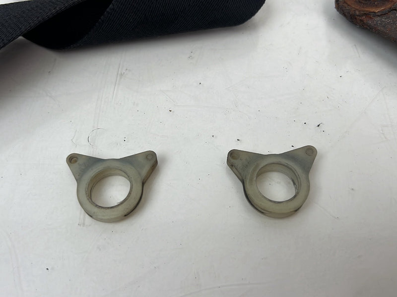 1983-1985 Porsche 944 Front Right + Left Seat Belt Retractor Set OEM #5648EM