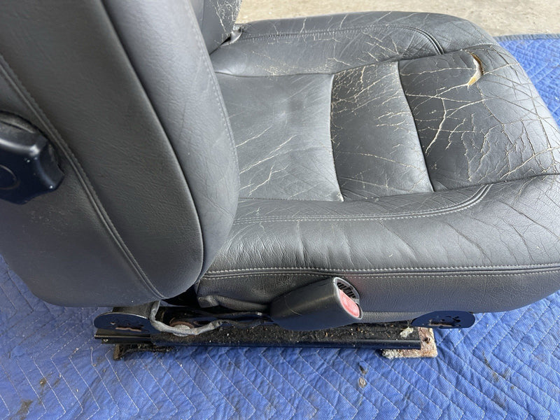 1993-1997 Volvo 850 850R Front Charcoal Seat Pair Left & Right OEM #4409E