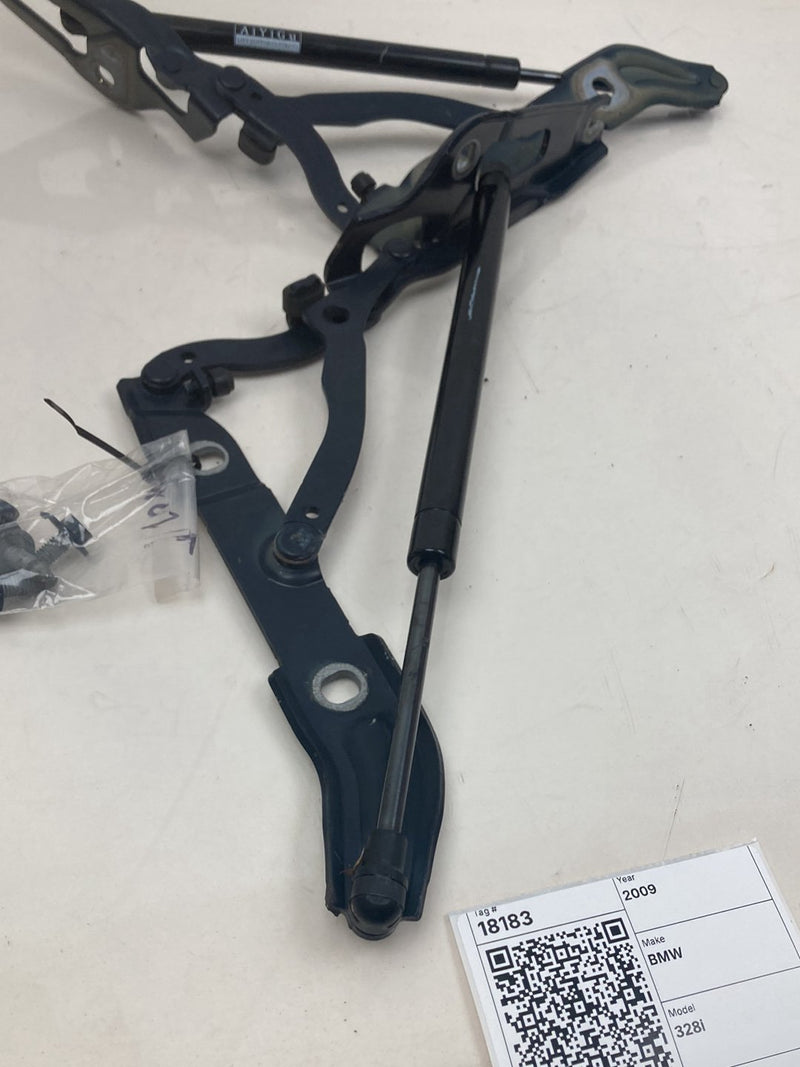 2009-2011 BMW 328i E90 Trunk Hinge Deck Lid Pair LH RH OEM #4770M