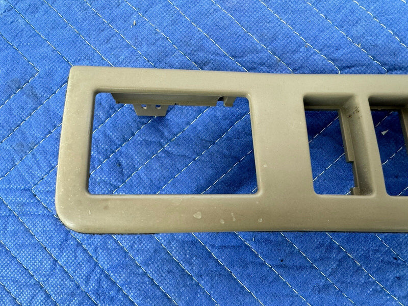 1994-1998 Volvo V90 S90 960 Headlight Dashboard Tan Trim Panel 9137098 #3826E