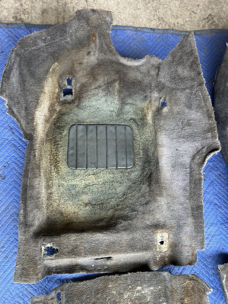 1993-1997 Volvo 850 850R Charcoal Molded Floor Carpet Set Wagon Only OEM #4426E