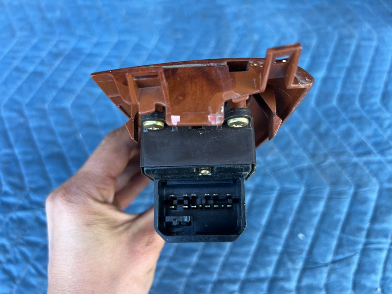 2003-2008 Toyota Corolla Front Driver Master Door Window Switch Wood OEM #3338EM