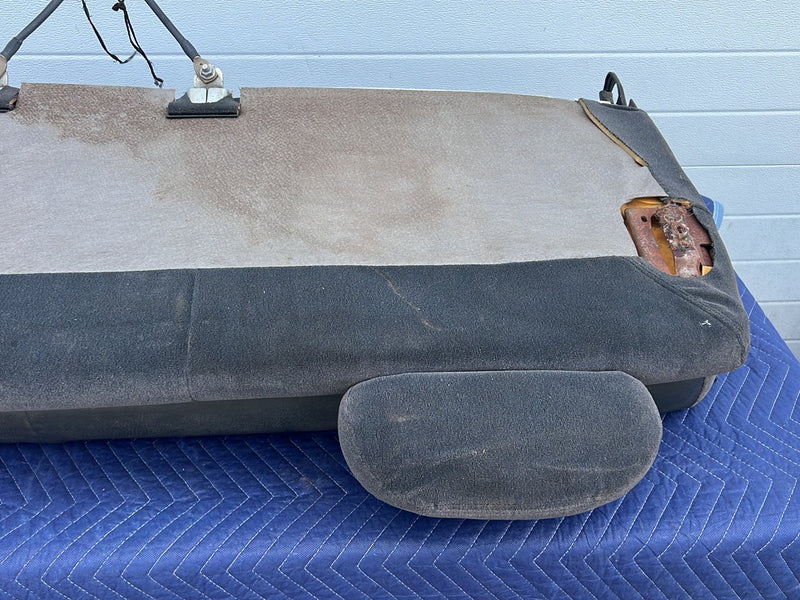 1999-2006 Chevrolet Silverado GMC Ext Cab Rear Bench Seat Gray Cloth OEM #5495EM