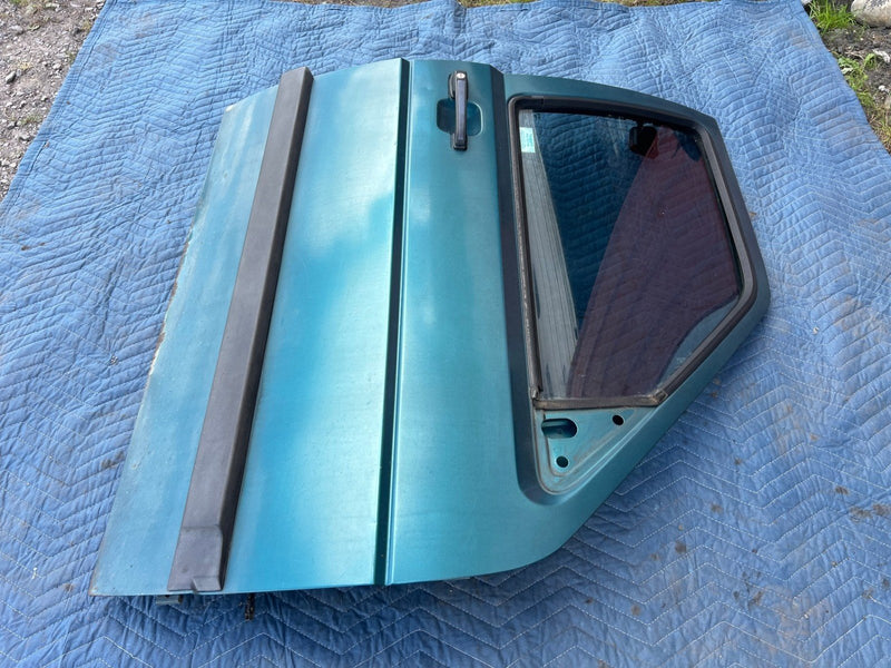 1985-1992 Volkswagen Golf Door Front Right Green OEM