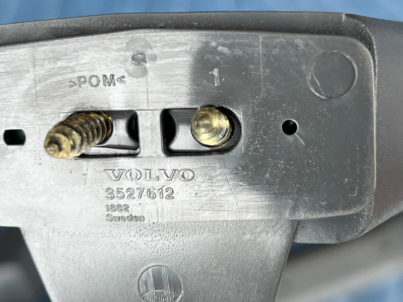 1989-1995 Volvo 740 940 Sedan Overhead Grab Handle Set of 3 Gray OEM #3805EM