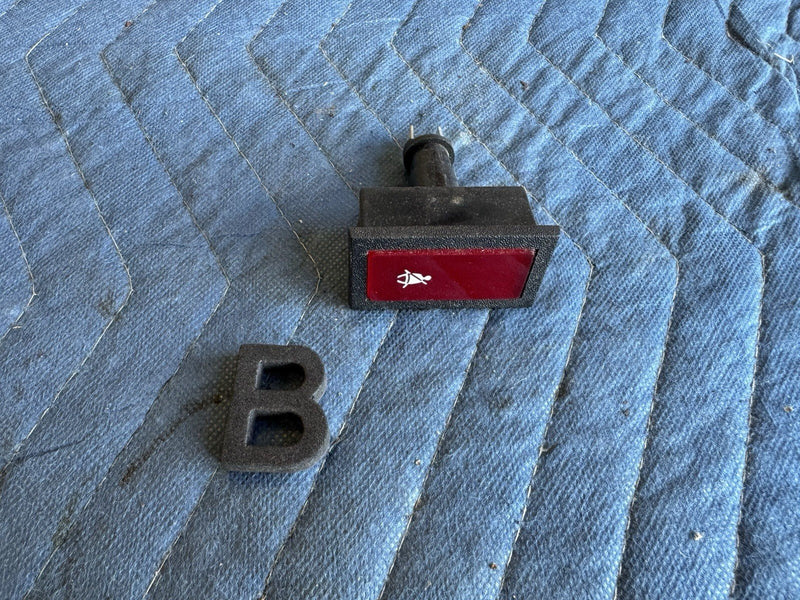 1986-1993 Volvo 240 244 245 Occupant Passenger Seat Belt Dash Light OEM #4889E