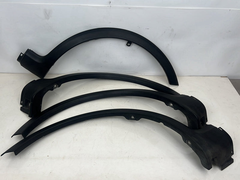 2010-2013 Suzuki SX4 Wheel Well Arch Trim Molding Set of 4 Black OEM #6358EM