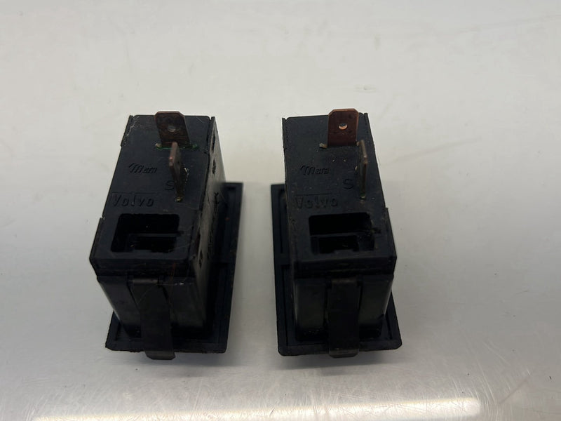 Volvo 240 Dash Heated Seat Switch Pair 1258502 OEM #5305EM