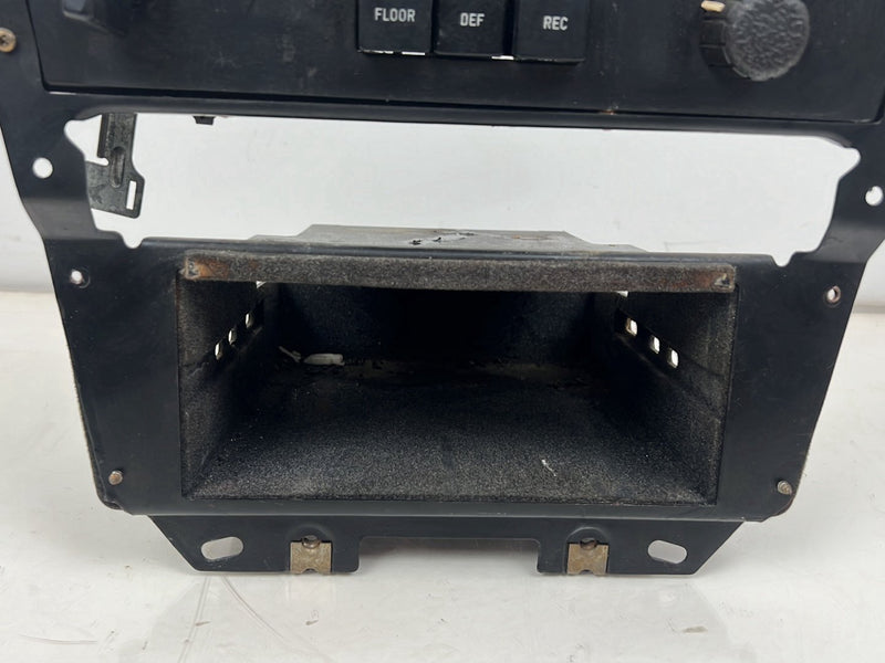 1975-1980 Volvo 244 240 Dash Center Radio A/C Heat Climate Surround Trim OEM