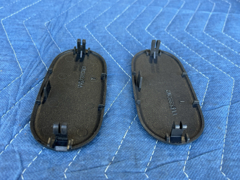 1998-2003 Jaguar XJR XJ8 Dash Plastic Trim Cover Pair Black GNC6653AA OEM #4578E