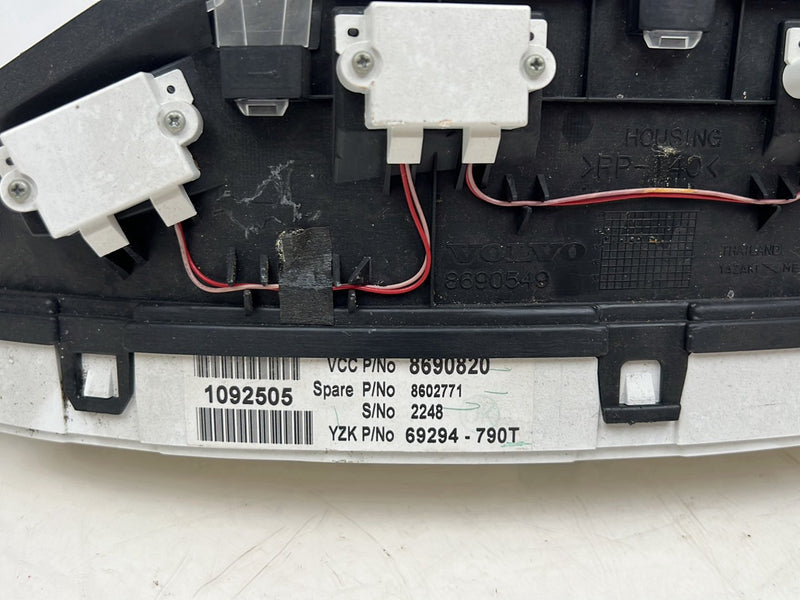 2004-2007 Volvo S60R V70R Instrument Gauge Cluster Speedometer 1092505 OEM #5774EM