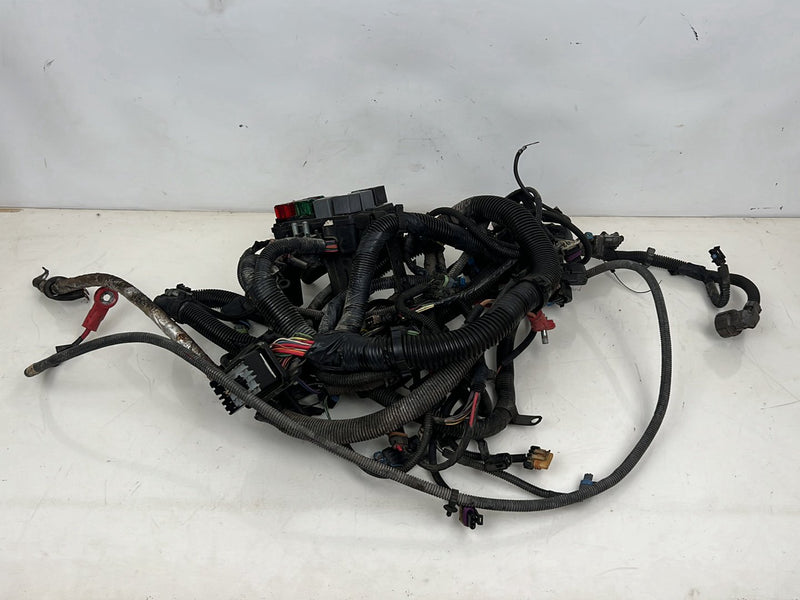 1995-1998 Chevrolet GMC C/K Engine Wiring Harness w/ Fuse Box OEM