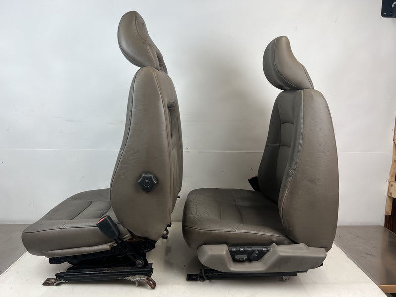 1998-2000 Volvo S70 V70 XC Gray Leather Power Front Left & Right Seat OE #6912EM
