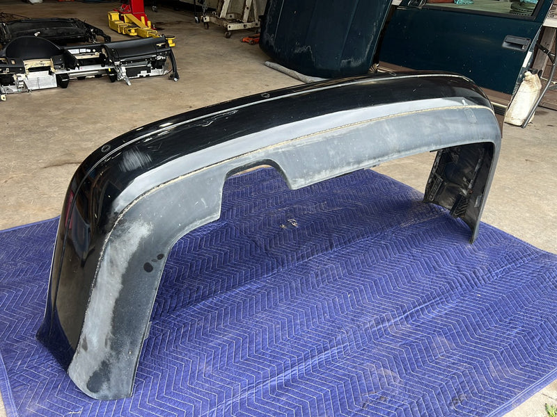 1996-2003 Audi S8 D2 A8 Rear Bumper Cover Panel Assembly Black OEM #6532EM