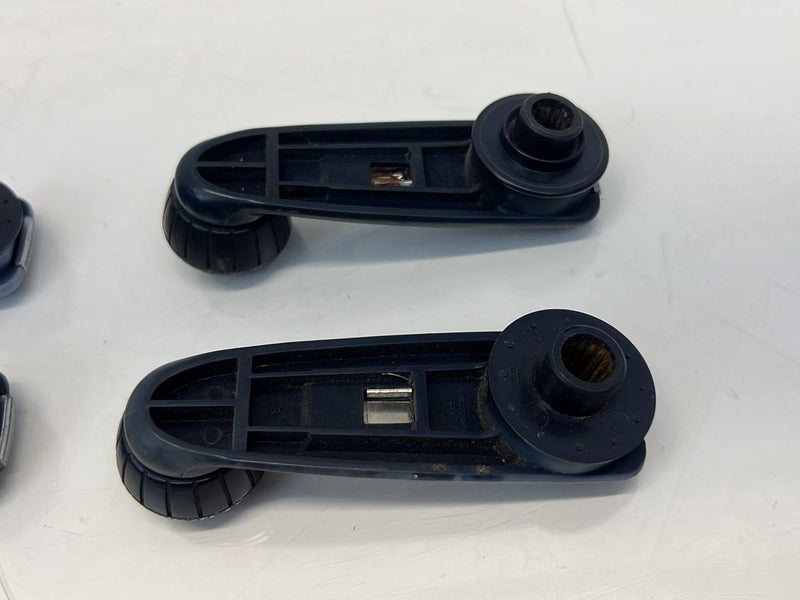 1975-1980 Volvo 244 240 Window Manual Crank Handle Set of 4 Chrome OEM #5265EM