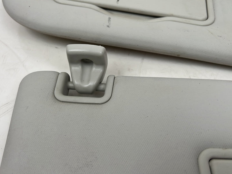 2013-2019 Ford Escape Illuminated Sun Visor Pair w/ Clips Beige OEM #5448EM