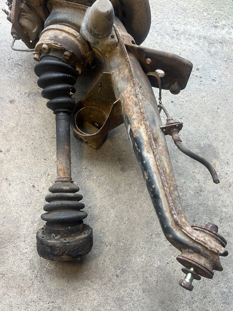 1983-1985 Porsche 944 Rear Trailing Arm Wheel Hub Knuckle Assembly OEM #2466EM