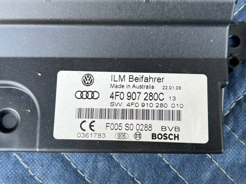 2005-2011 Audi A6 Onboard Power Supply Control Module 4F0907280C OEM #3454EM