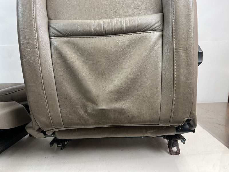 1998-2000 Volvo S70 V70 XC Gray Leather Power Front Left & Right Seat OE #6912EM