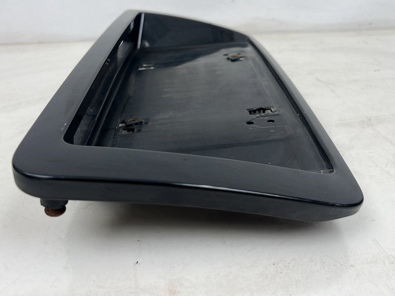 2001-2003 Audi S8 D2 A8 Rear Bumper License Plate Bracket Mount Black OEM #6108EM