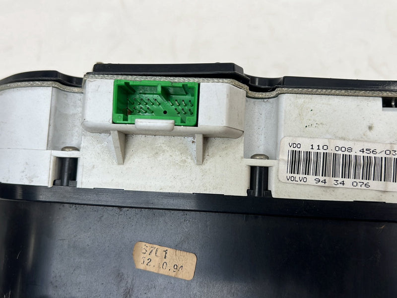 1993-1997 Volvo 850 Instrument Gauge Cluster Speedometer Assembly OEM
