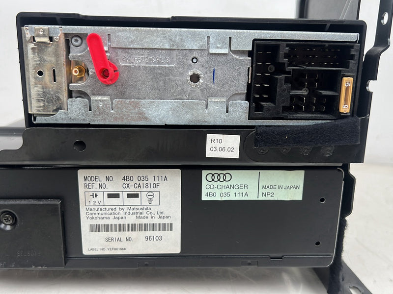 2001-2003 Audi S8 D2 A8 6 Disc CD Changer & Navigation System Module OEM #6093EM