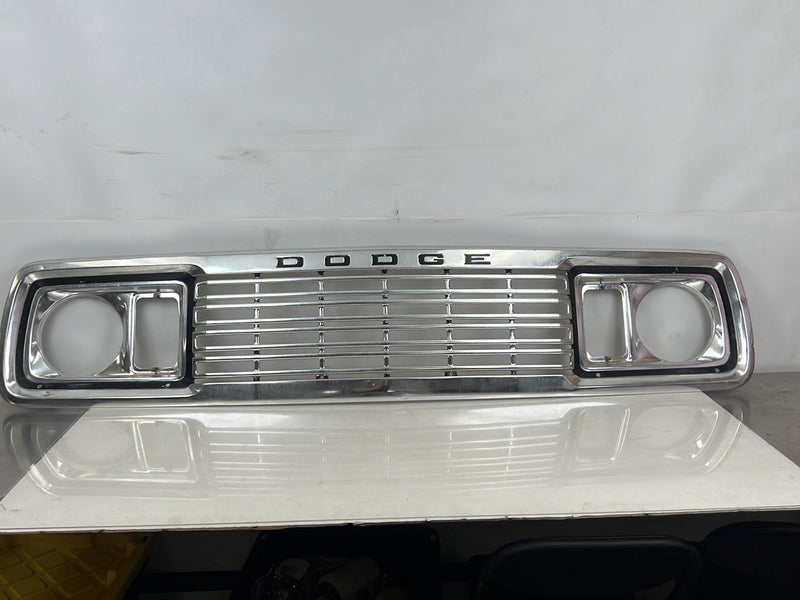 1977-1978 Dodge Truck Tin Front Grille D150 Pickup Aluminum Trim OEM ##6062EM