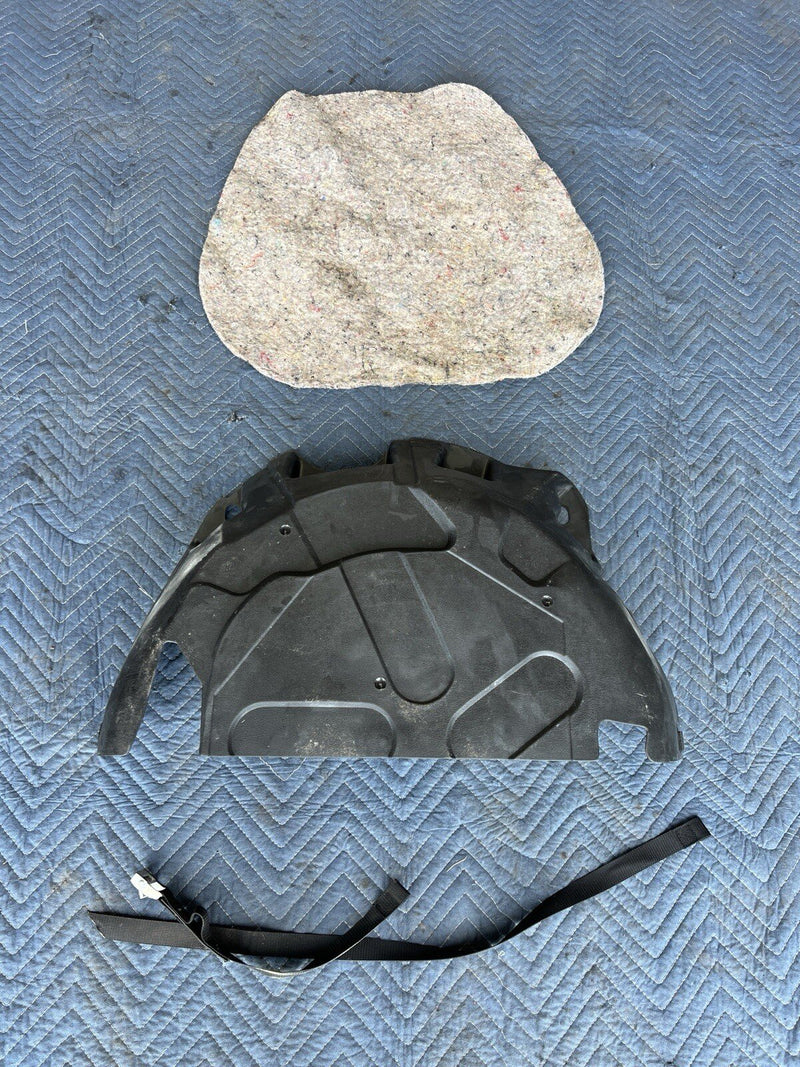 1998-2000 Volvo V70R V70 Spare Tire Holder Trim Panel & Strap 9132030 OEM #4067E