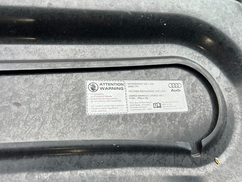 2005-2011 Audi A6 Front Engine Bonnet Hood Panel Black OEM #3391EM