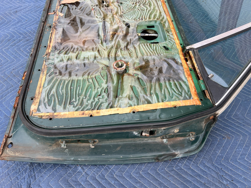1967-1974 Volvo 140 142 Coupe Front Driver Left Door Panel Green OEM #4857EM
