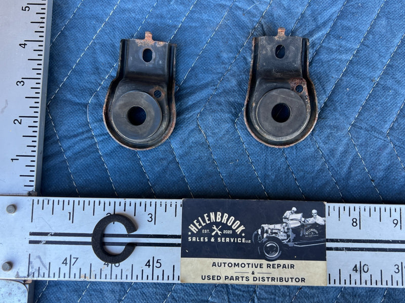 1998-2002 Honda Accord Upper Radiator Mounting Bracket Pair 2pcs OEM #2004CN