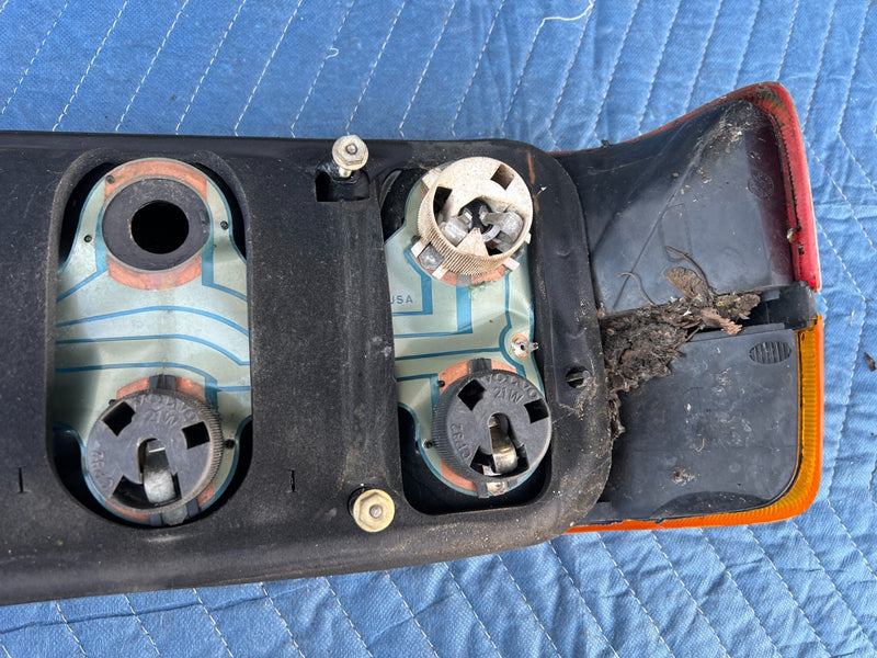 1986-1993 Volvo 240 244 Sedan Right 6 Panel Tail Light Lamp Assembly OEM #4198EM