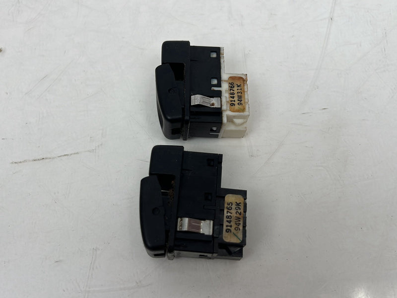 1993-1997 Volvo 850 Dash Heated Seat Control Switch Pair 9148765 OEM