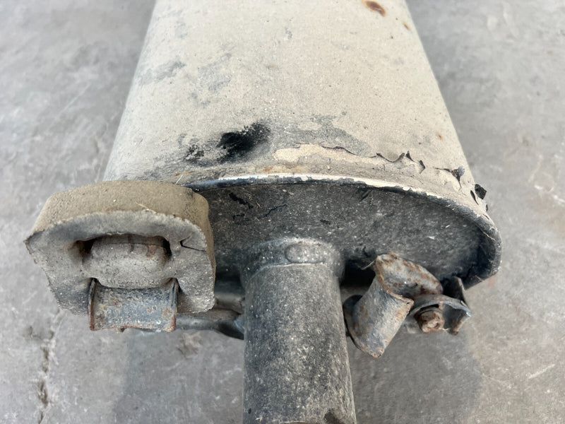 1983-1985 Porsche 944 Exhaust Down Pipe Muffler Resonator Assembly OEM #2467EM