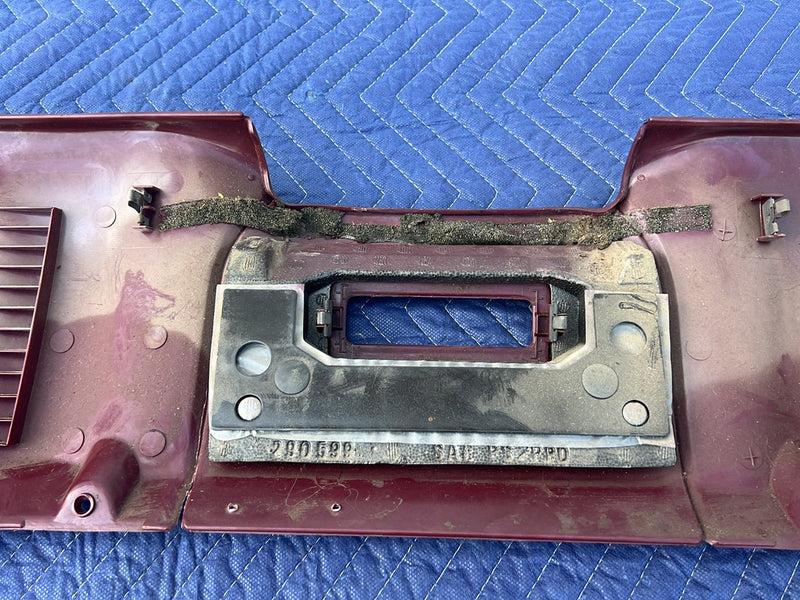 1995-1999 Chevrolet Silverado GMC Driver LH Knee Bolster Trim Maroon OEM #5489EM