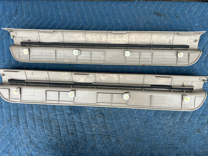 2002-2006 Toyota Camry LE SE Front Rear Door Sill Scuff Plate Trim OEM #6499EM